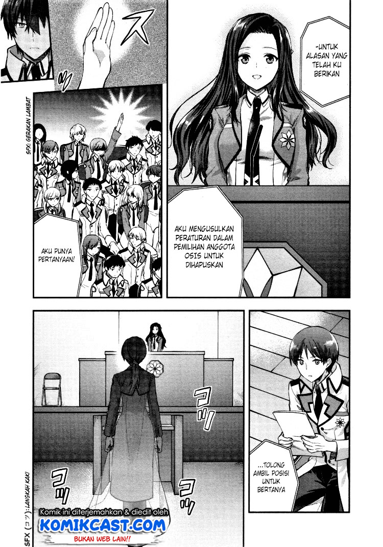 Mahouka Koukou no Rettousei – Kaichou Senkyo-hen Chapter 06 – End